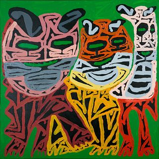 Dominic Killiany, Three Abstract Tigers