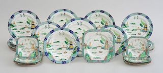 AYNSLEY CHINA THIRTY-SIX-PIECE PART-DINNER SERVICE