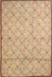 ENGLISH FLORAL HOOKED RUG