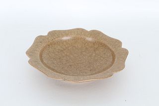 Chinese Longquan Mustard Glazed Dish, likely Song