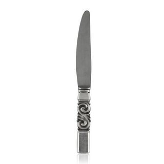 Georg Jensen Scroll Dinner Knife, Large 003