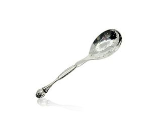Georg Jensen Sterling Silver Ornamental Sprinkler Spoon 38