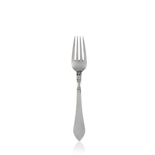Vintage Georg Jensen Sterling Silver Continental Dinner Fork 012