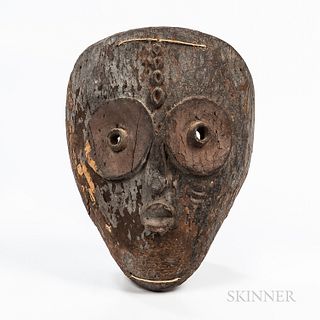 Wood Congo Mask