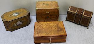 Lot of Assorted Vintage Boxes.