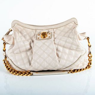 Marc Jacobs Quilting Cream Lather Shoulder Bag