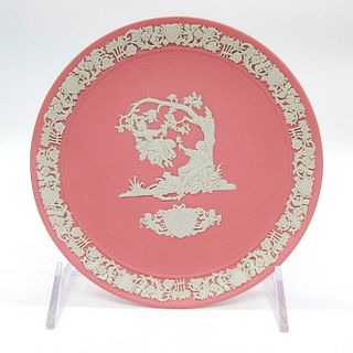 Wedgwood Pink Jasperware My Valentine 1983 Plate