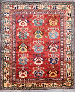 Hand Knotted Shirvan Kazak Carpet Rug