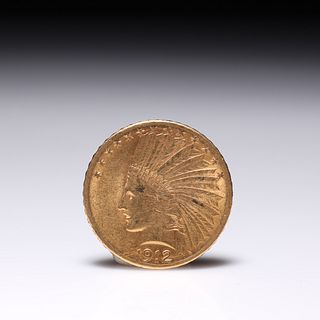1912 U.S. Indian Head Gold Coin