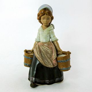 Girl with Two Pails 1013512 - Lladro Porcelain Figurine