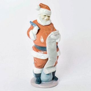 Santa's List 1006657 - Lladro Porcelain Figurine
