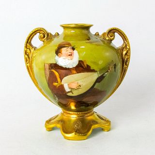 Royal Doulton Vase Classical Musician in 17th Century Dress