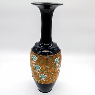 Royal Doulton Slaters Patent Floral Vase