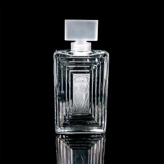 Lalique Crystal Perfume Bottle with Stopper, Duncan