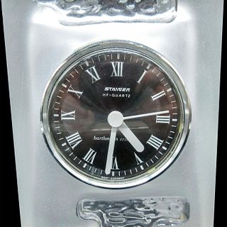 Spode Staiger Barthmann Cristall, Crystal Table Clock