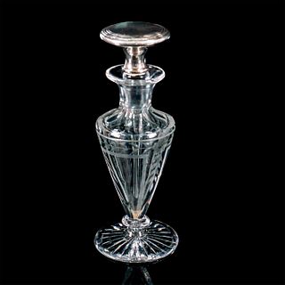 Glass Perfume Bottle with Sterling Silver Stopper