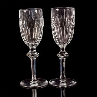 2pc Waterford Curraghmore Sherry Glasses