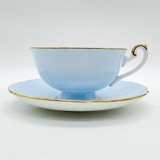 2pc Shelley England Cup and Saucer, Fruit 14208