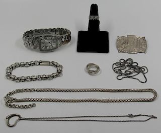 JEWELRY. Sterling Jewelry Grouping.