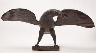 Folk Art Carved Eagle