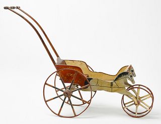 Horse Pulled Doll Carriage