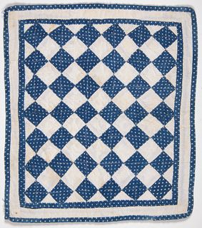 Diamonds in Square Doll Quilt