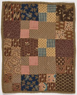 Four patch Square Doll Quilt