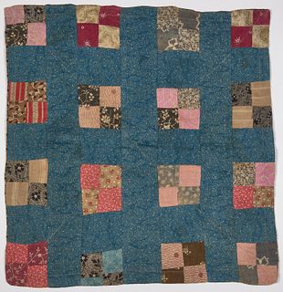 Four Patch Doll Quilt