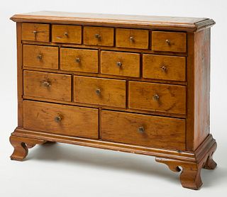 Spice Chest with Ogee Bracket Base