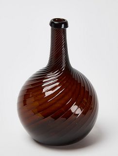 Dark Amber Bottle with Twist