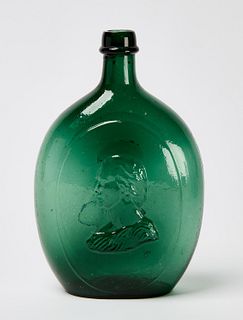 Emerald Green Flask Bottle