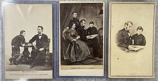Group of Lincoln Cartes des Visites