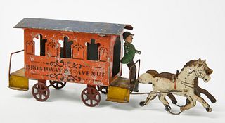 Horse Pulled Trolley Toy
