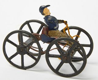 Small Carriage Toy with Man