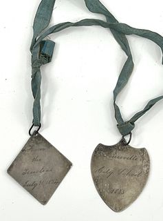 Louisville Silver Rewards of Merit - 1833 and 1834