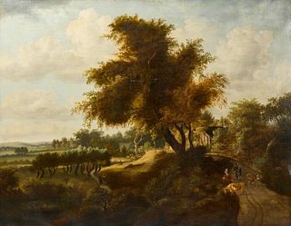 Large Early Landscape Painting