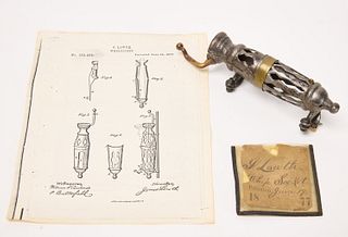 Patent Model Whip Socket