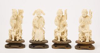 Lot of Four Asian Figures
