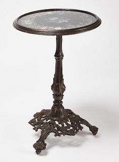 Victorian Tilt-Top Iron Table