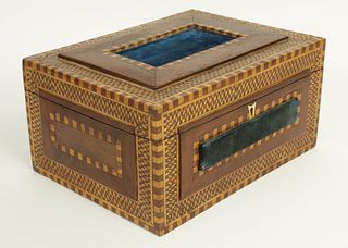 American Inlaid Collector's Box, circa 1870