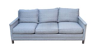 Lee Industries Six Cushion Upholstered Sofa