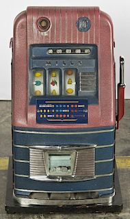 Mills 10 Cent Bell Fruit Jackpot Slot Machine