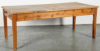 Rustic Pine Kitchen Table