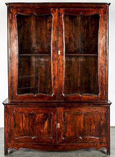 Large Colonial Style Cabinet: 90" x 66" x 20"
