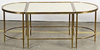 Contemporary Directoire Style 3 Part Low Table.