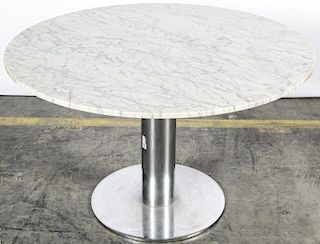 Mid Century Modern Style Marble Top Table