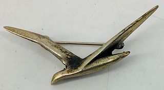 Sterling Silver Bird Pin