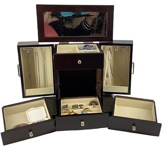Jewelry Box with Contents