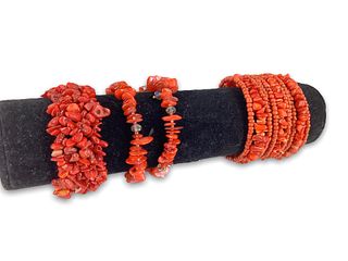 Coral Bracelets