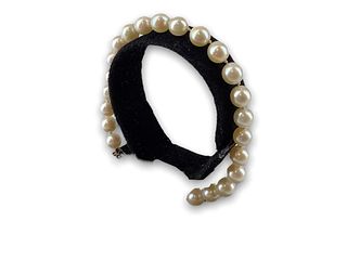 Pearl Bracelet With A 14kt Yellow Gold Clasp